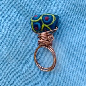 Copper African ring